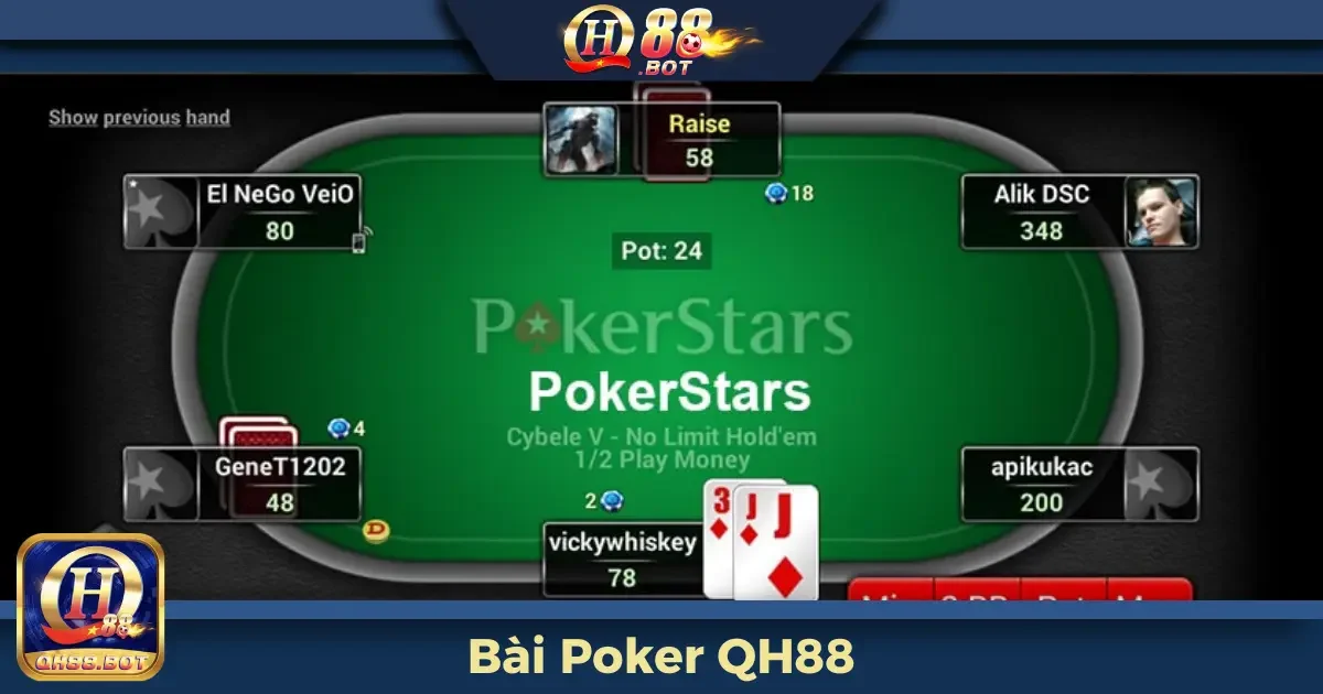 Bài Poker QH88 – Cân Não Đỉnh Cao Với Phần Thưởng Khủng 6 Poker QH88 Là Gì? Tìm Hiểu Luật Chơi Từng Bước