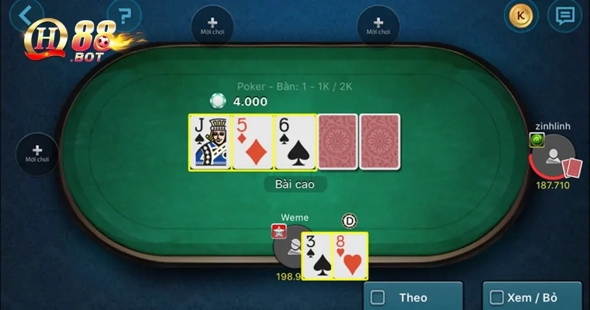 Bài Poker QH88 – Cân Não Đỉnh Cao Với Phần Thưởng Khủng 4 Bí Quyết Quản Lý Vốn Khi Chơi Poker Tại QH88